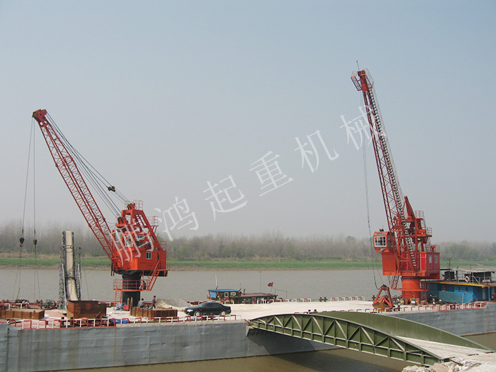 FQ16t-20m、FQ5t-25m 船用浮式起重機